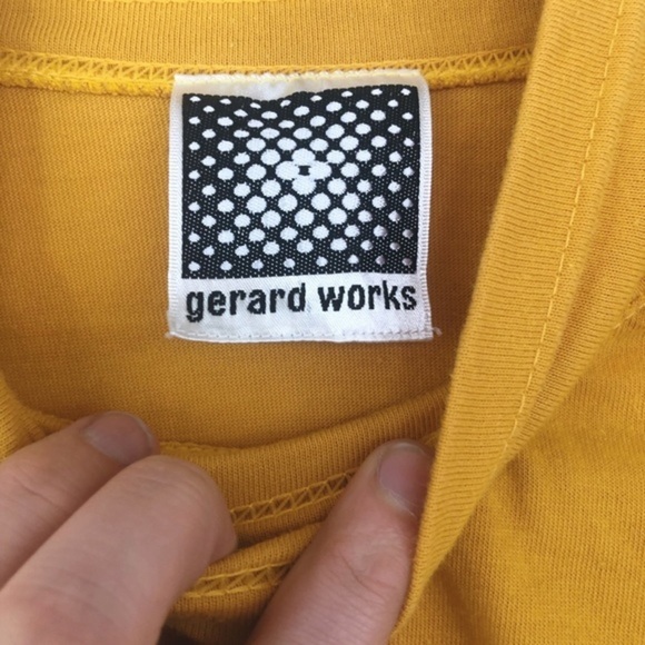 Gerard Works Women's Mustard Yellow Turtle/ Mock Neck Long Sleeve Top Size L - Picture 5 of 10